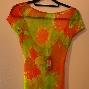 Always A Blast Mesh Maxi Dress